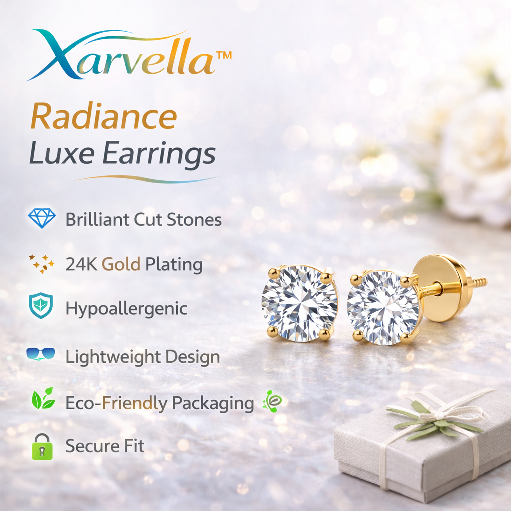 Xarvella™ Radiance Luxe Earrings