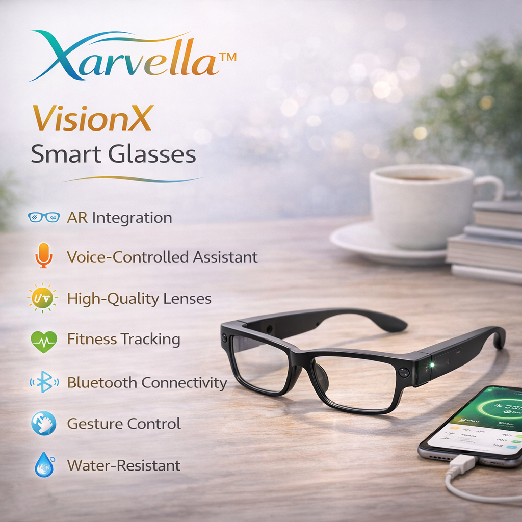 Xarvella™ VisionX Smart Glasses