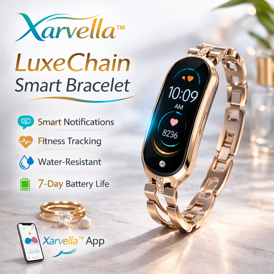 Xarvella™ LuxeChain Smart Bracelet