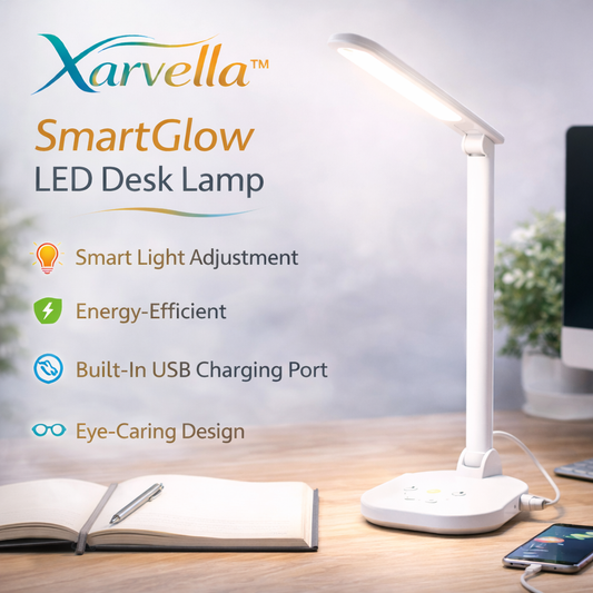 Xarvella™ SmartGlow LED Desk Lamp